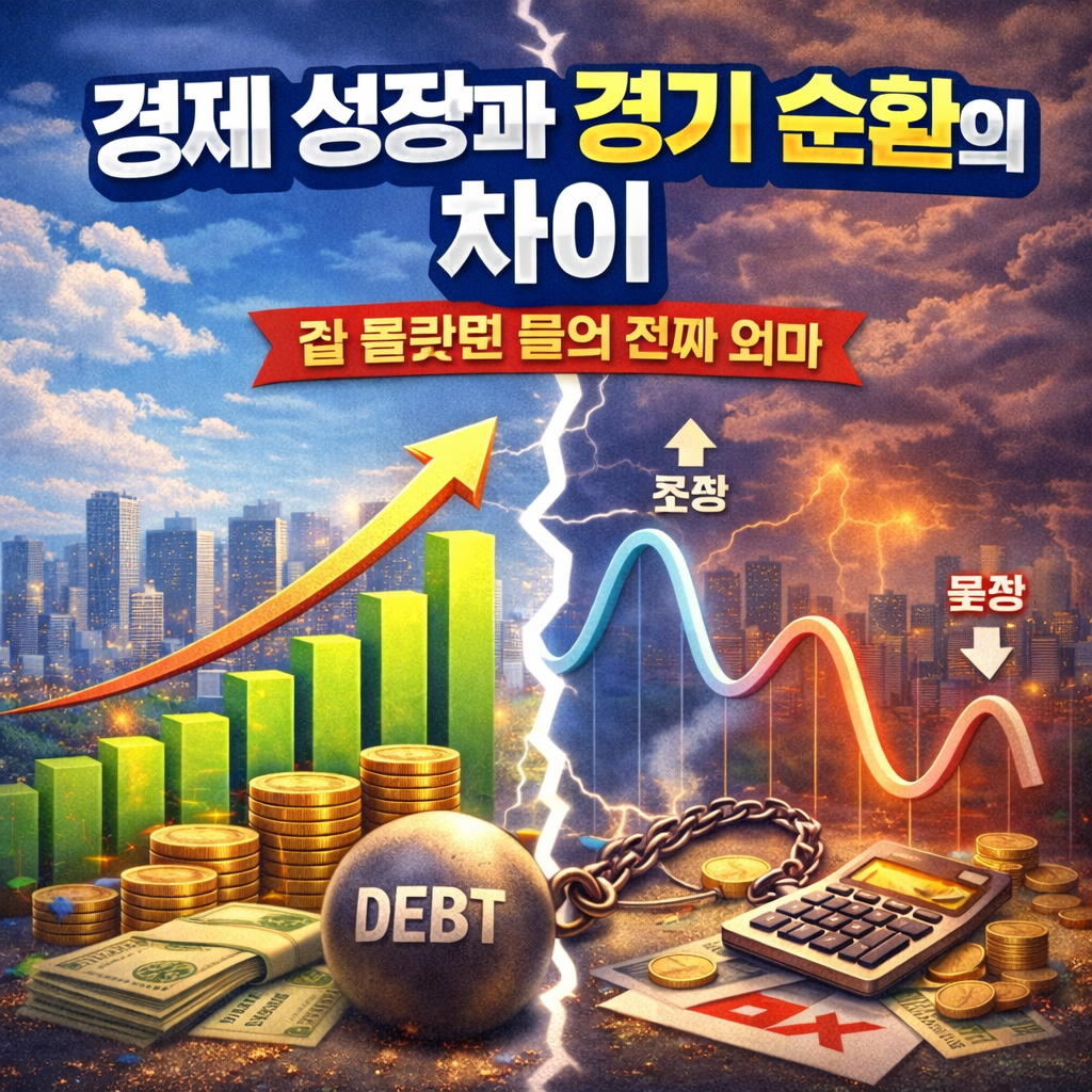 경제 성장인데 왜 불황일까 경기 순환을 모르면 생기는 착각