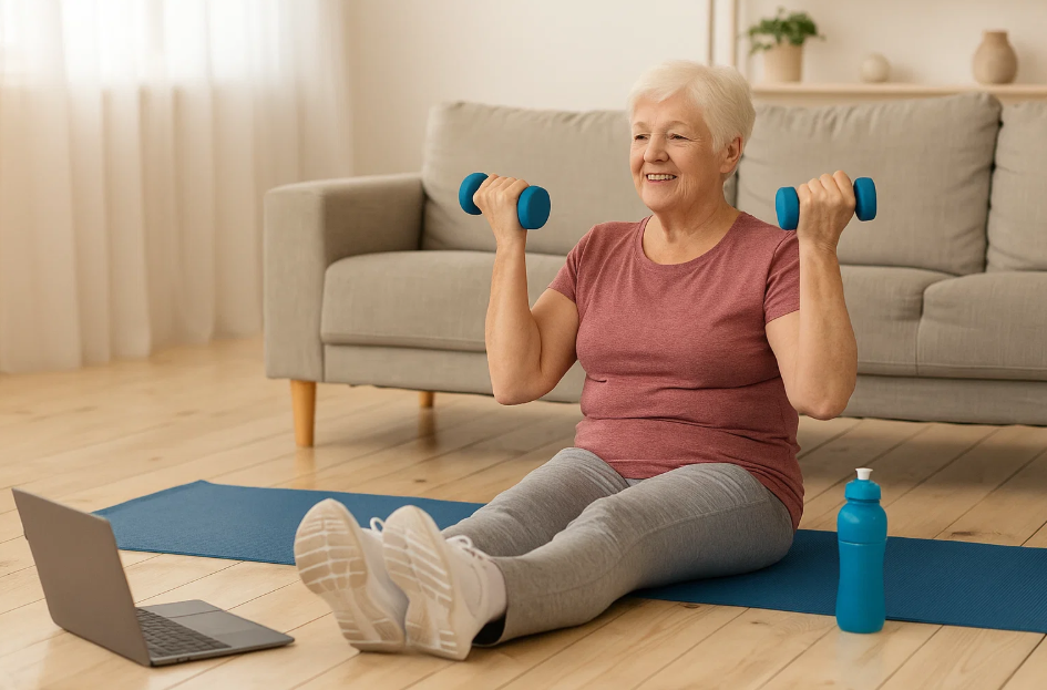 시니어 홈트레이닝