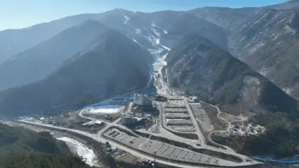 가리왕산케이블카 전경