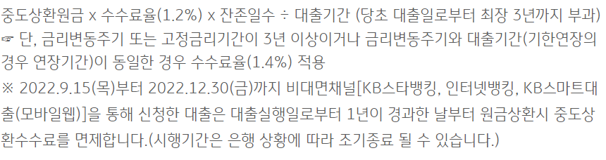 국민은행 주택담보대출