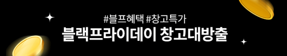 쿠팡 블랙프라이데이 75% 할인