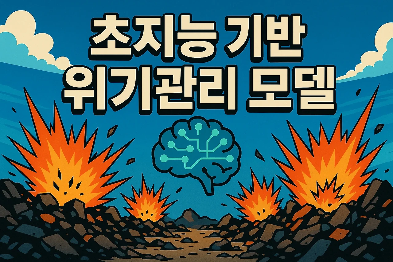 초지능 기반 위기관리 모델 관련 이미지