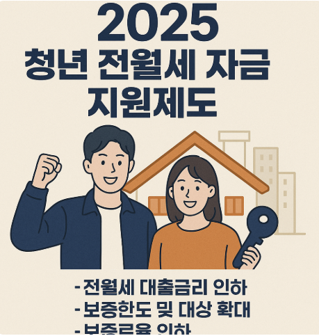 2025 청년 전월세 자금 지원제도 총정리 관련 사진