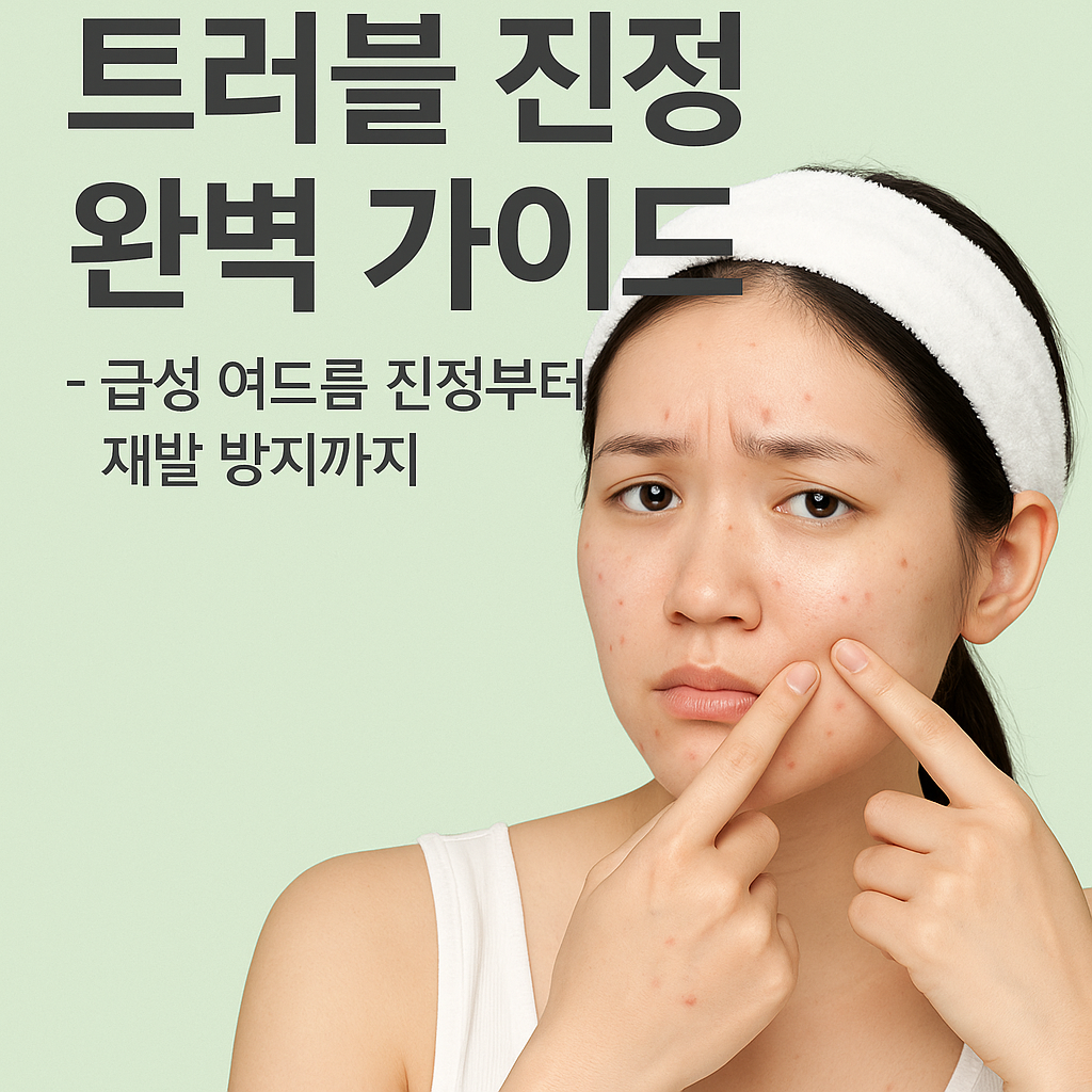 트러블 진정 완벽 가이드