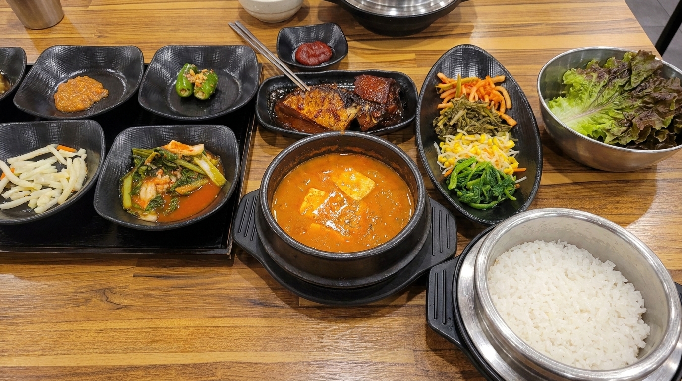 오늘N 용인 <12첩 반상 들밥 고등어조림 맛집> 위치정보