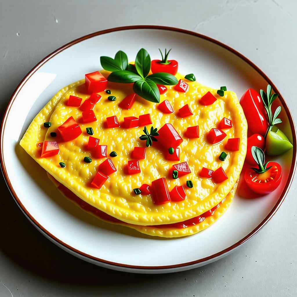 토마토 오믈렛