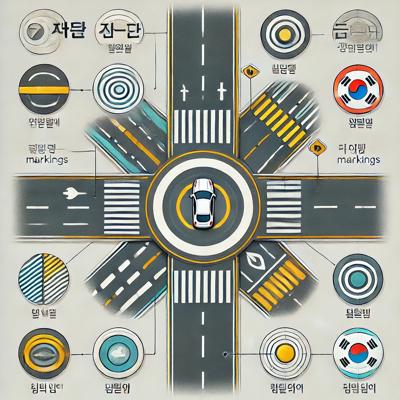 도로 위 노면 표시 7가지: 운전 안전을 위한 필수 정보와 의미 해설