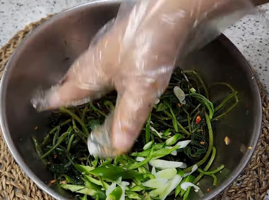 취나물 무침 무치는 인포그래픽