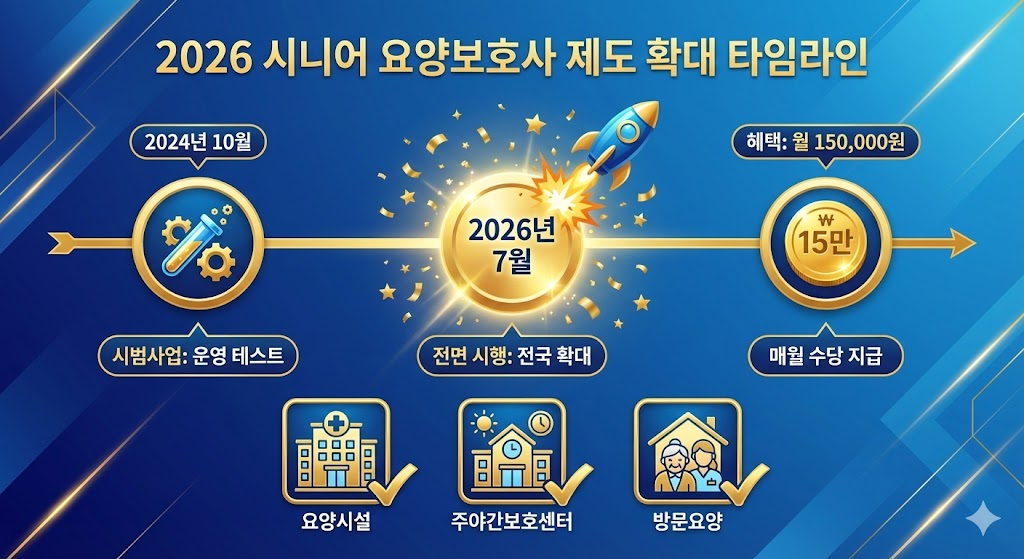 선임 요양보호사 제도, 무엇이 달라지나요?