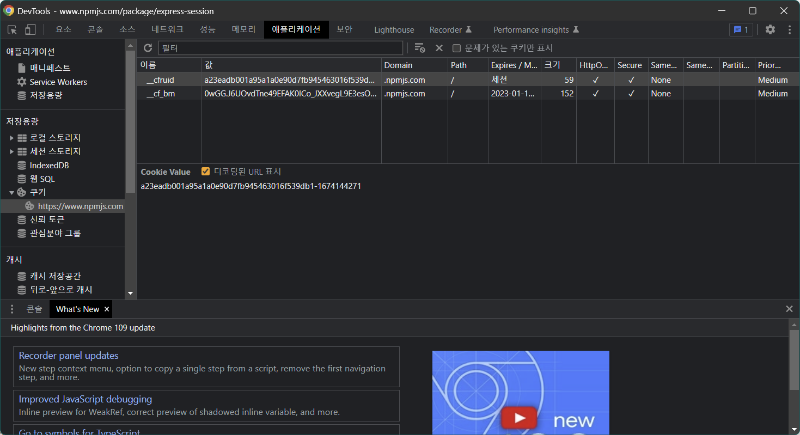 개발자 모드 F12