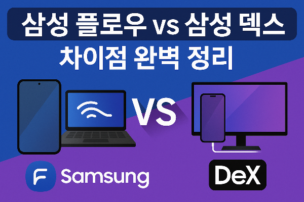 삼성 플로우 덱스 썸네일 이미지입니다.