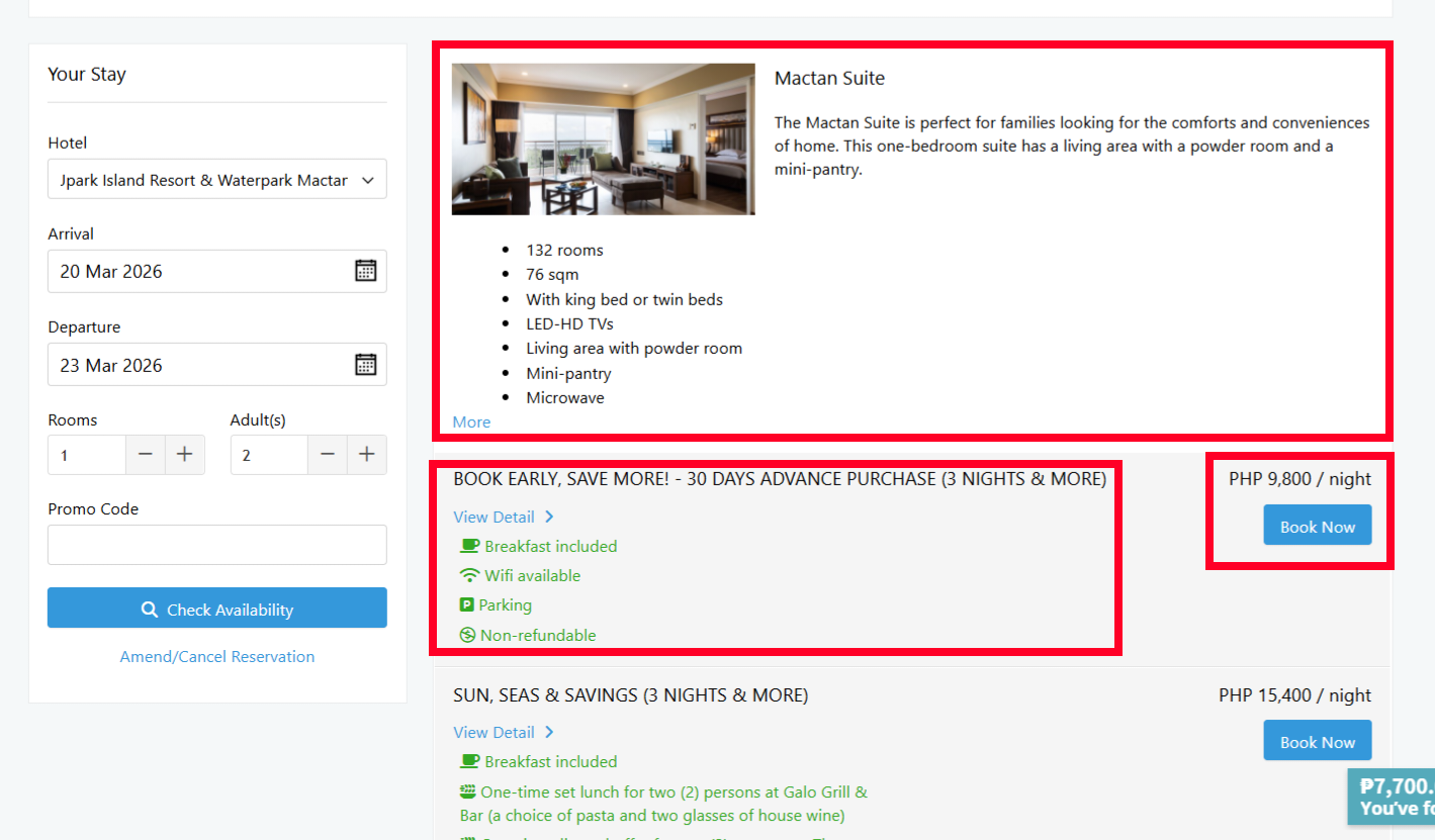제이파크 필리핀 공식 홈페이지 숙소예약 3