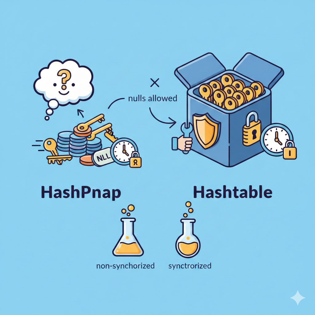 HashMap과 Hashtable의 차이