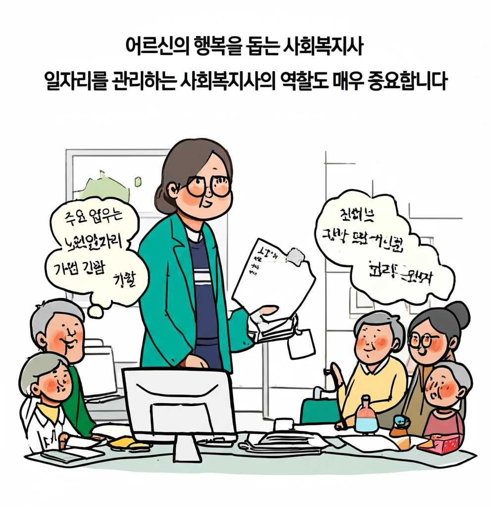 계룡시 시니어클럽 노인 일자리 종류와..