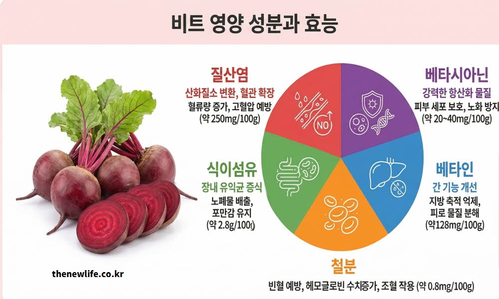 비트 효능 영양 성분