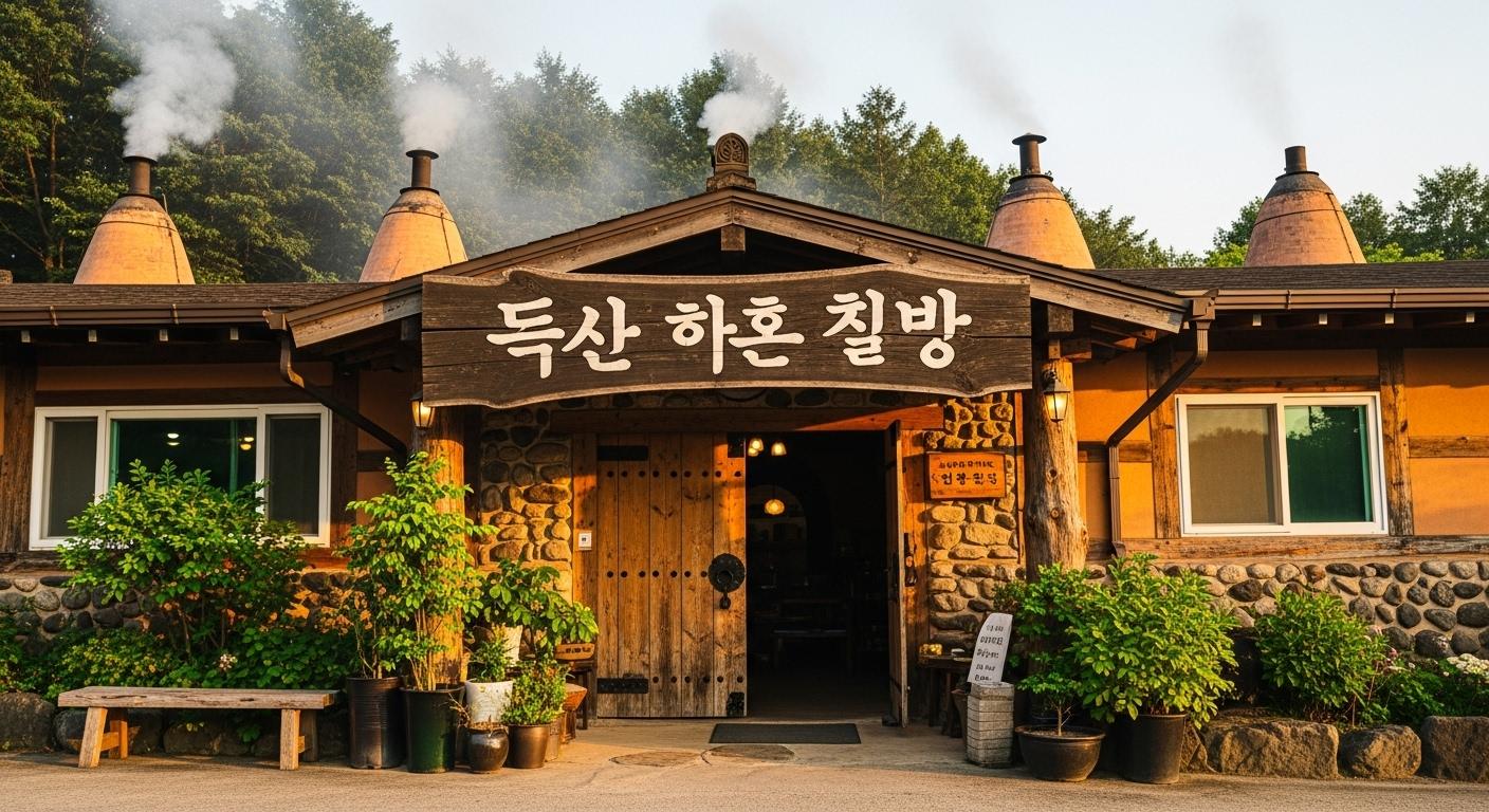 덕산 참숯랜드 숯가마 찜질방