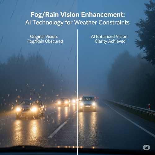 Fog / Rain Vision Enhancement: 날씨 제약 AI 기술의 혁신