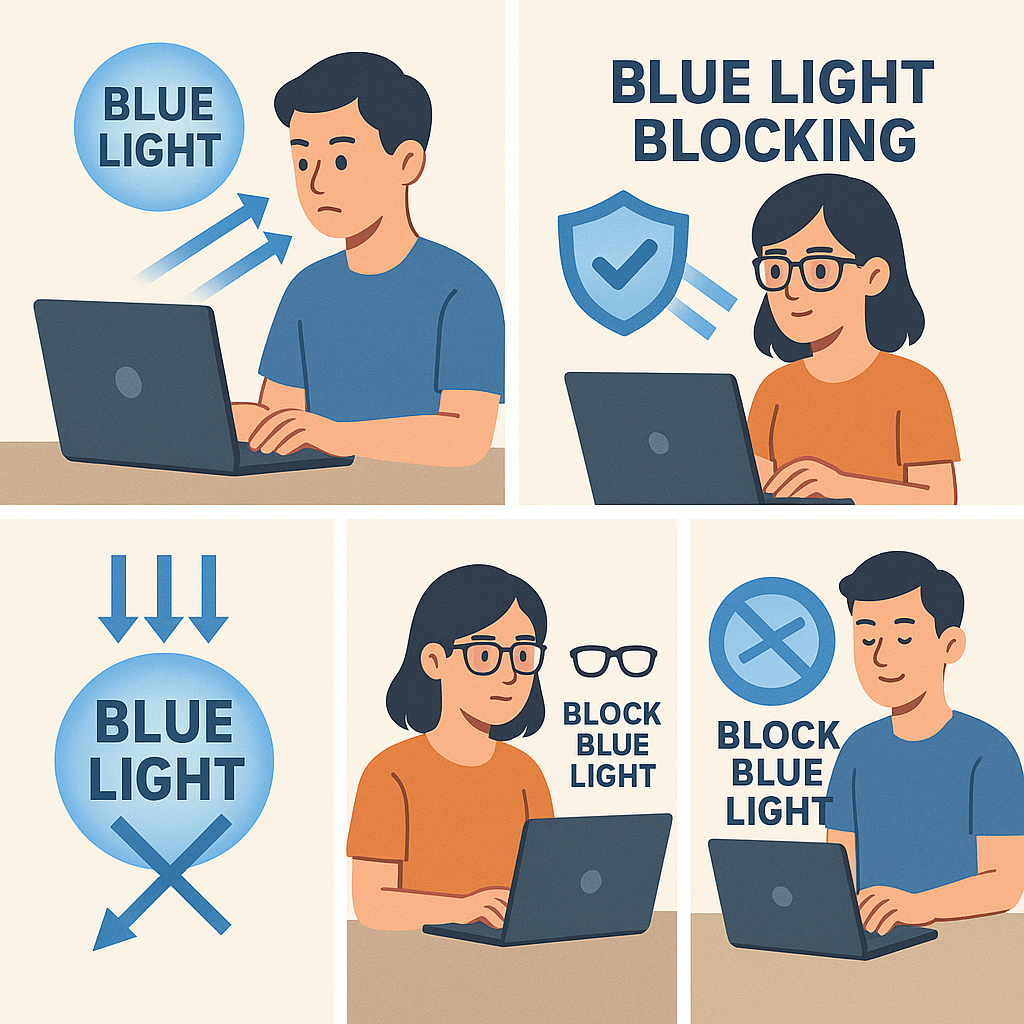 블루라이트 차단 습관 눈 건강과 숙면을 지키는 방법
