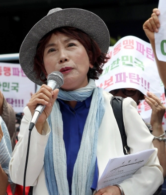 주옥순 추미애 지역구 하남갑 출마 이유 