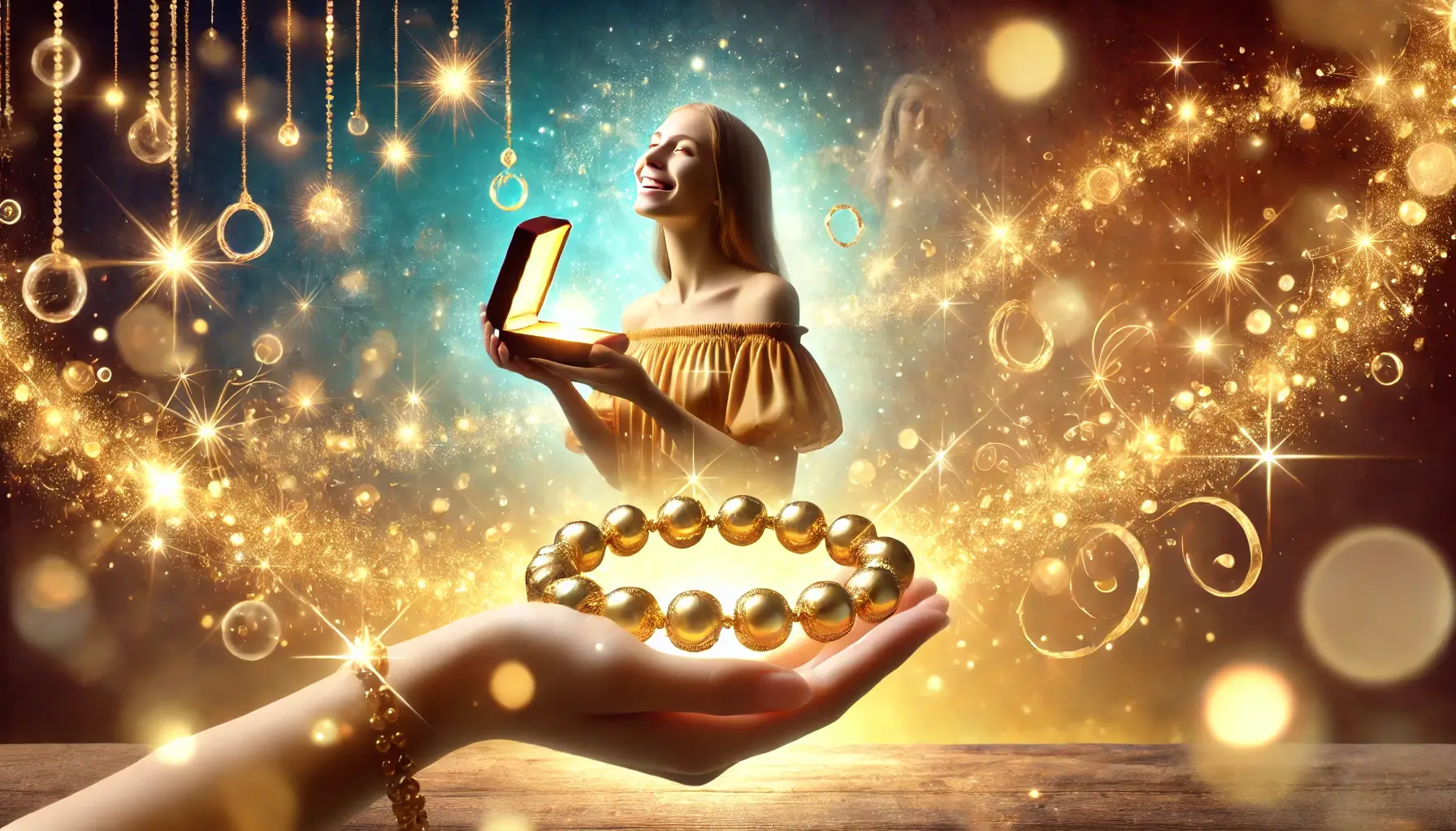 금 목걸이 받는 꿈