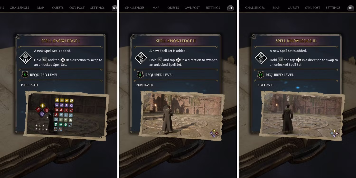 호그와트 레거시 주문 지식 1 2 3