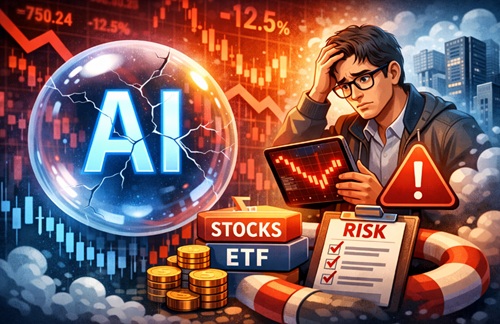 AI 버블 붕괴 가능성 관련 그림