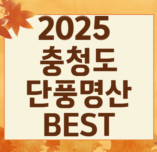 2025 충청도 단풍 명산 코스 추천 ❘ 월악산·계룡산·속리산 절정 시기