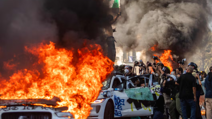 LA 시위 이유 발단 미국 트럼프 군대 투입 논란 현재 상황 야간통행금지령 2