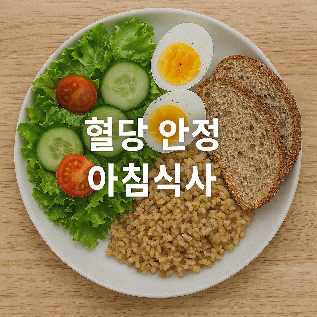 🍳 고혈당 환자를 위한 건강한 아침식사 메뉴 BEST 5