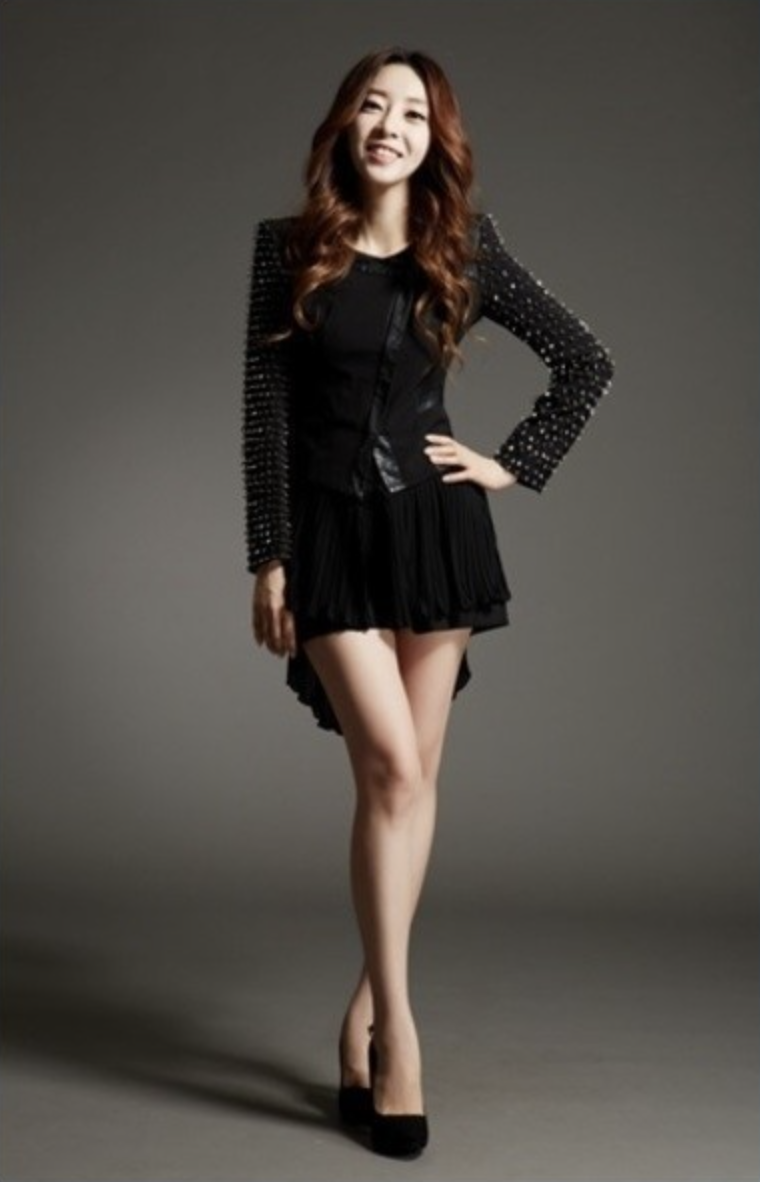 정윤정 다리 각선미