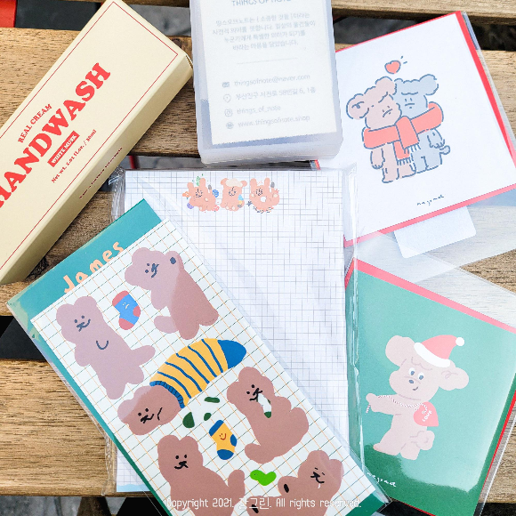 스티커-카드-소품들