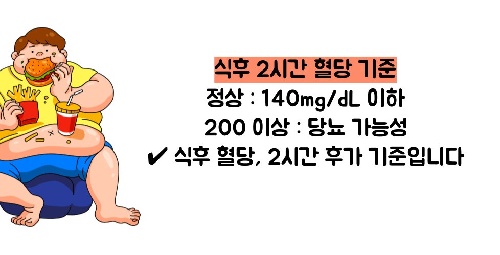 혈당 정상수치