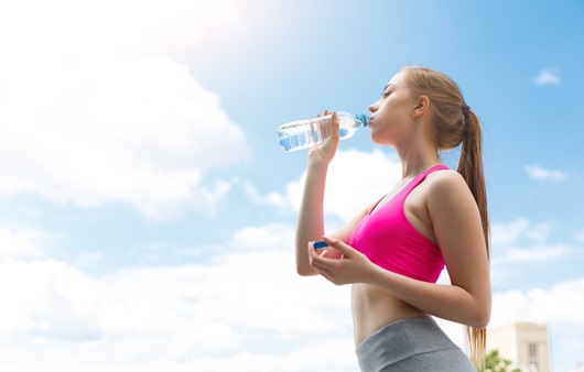 공복 유산소 운동 수분 섭취