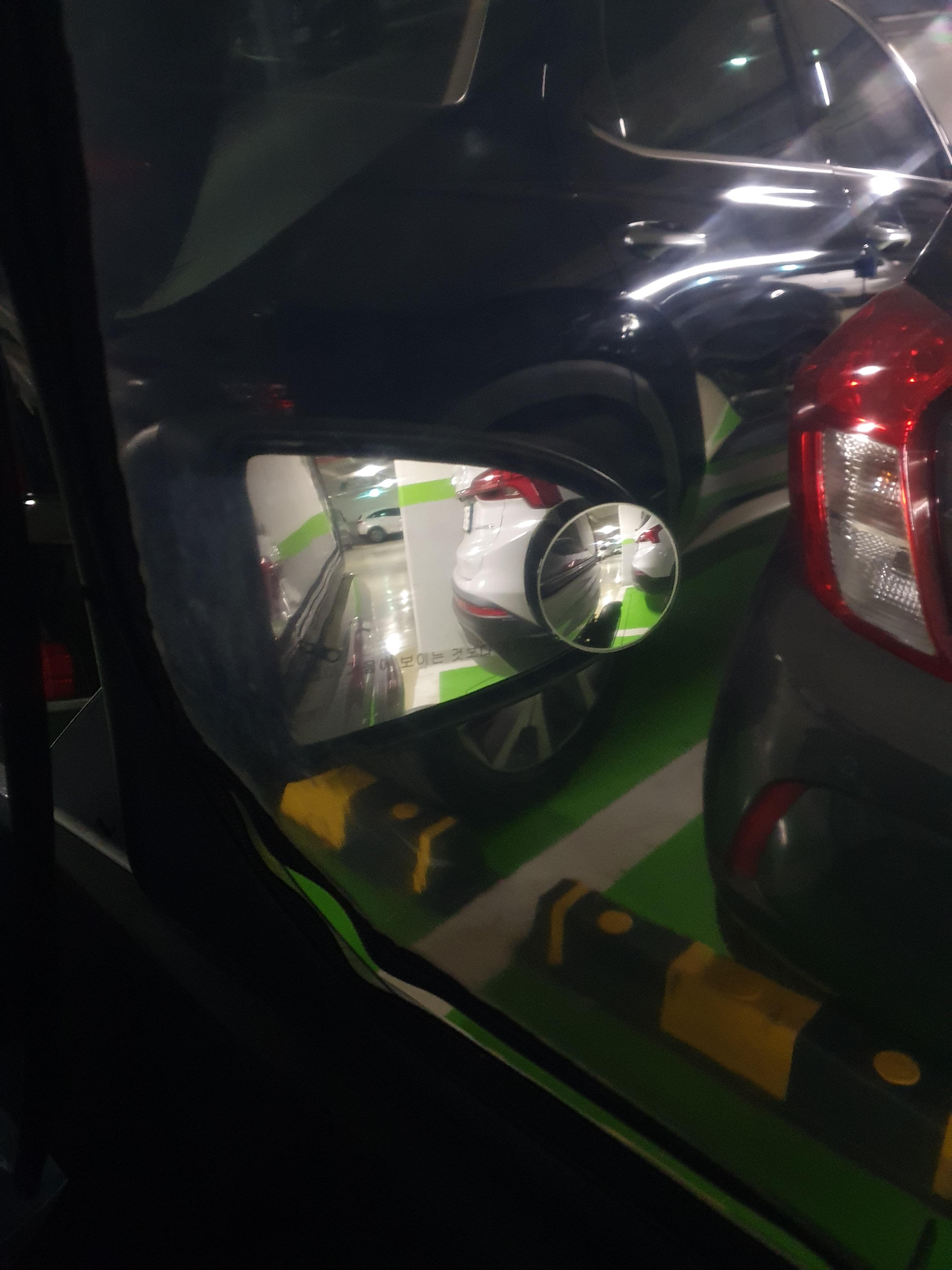 트위지 사이드미러 오른쪽 보조거울