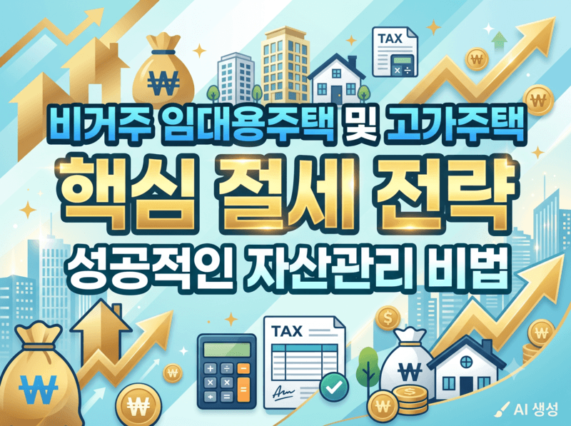 비거주임대주택 및 고가주택 절세전략