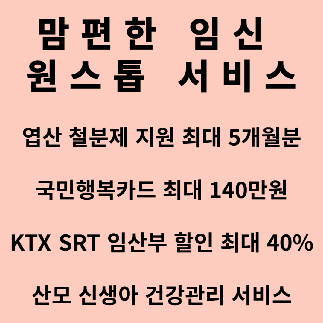 맘편한 임신 원스톱 서비스