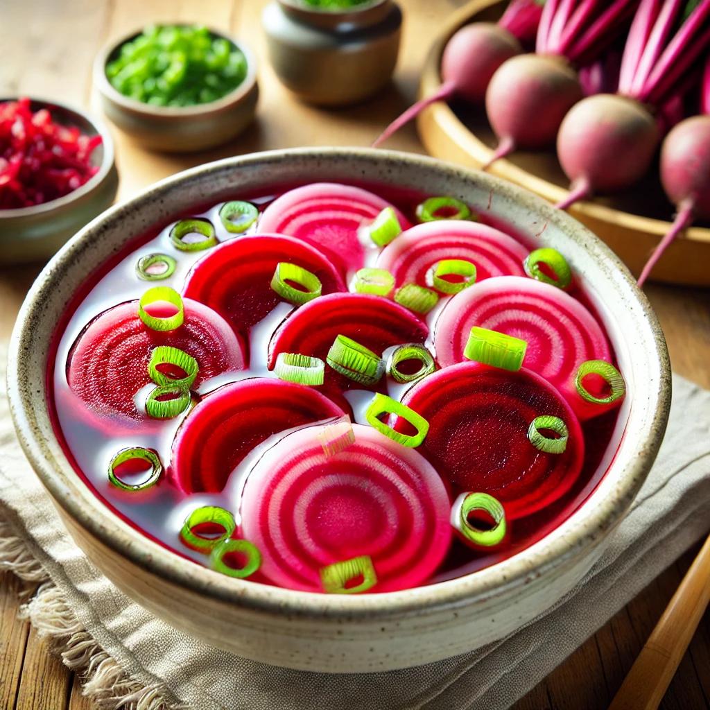 비트동치미담그는법