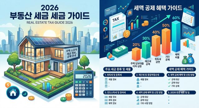 2026년 비거주 1주택 보유세 및 종부세 절세 계산 안내 이미지