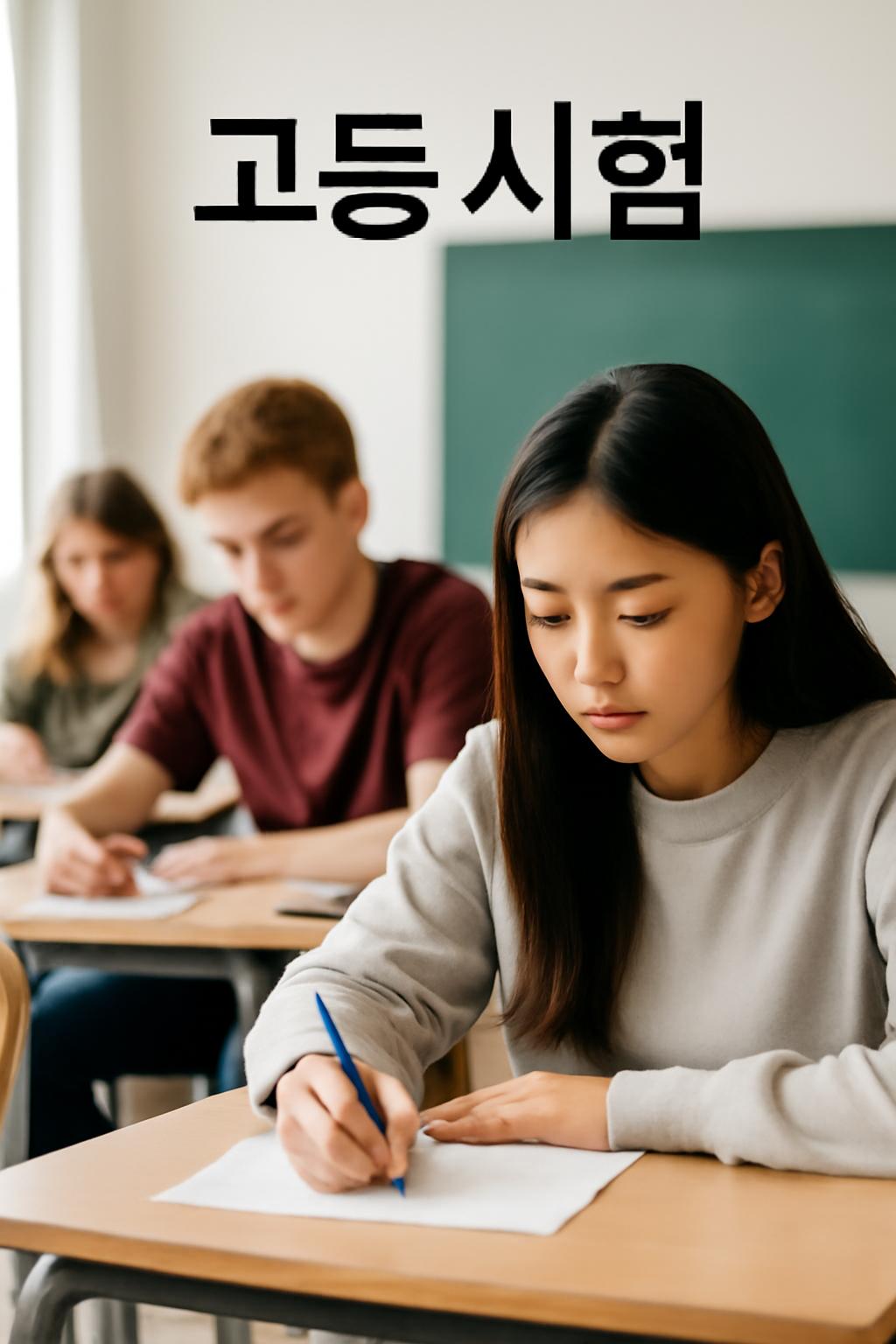 고등학생 시험