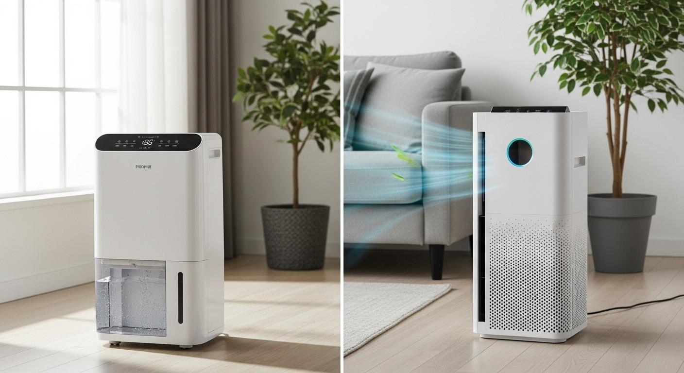 제습기 vs 공기청정기
