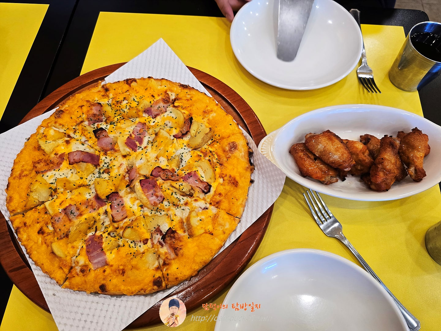 오지치즈포테이토피자, 치킨스틱&amp;윙