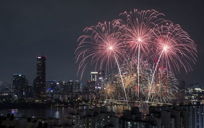 여의도 불꽃축제 시간 명당 위치 전야제