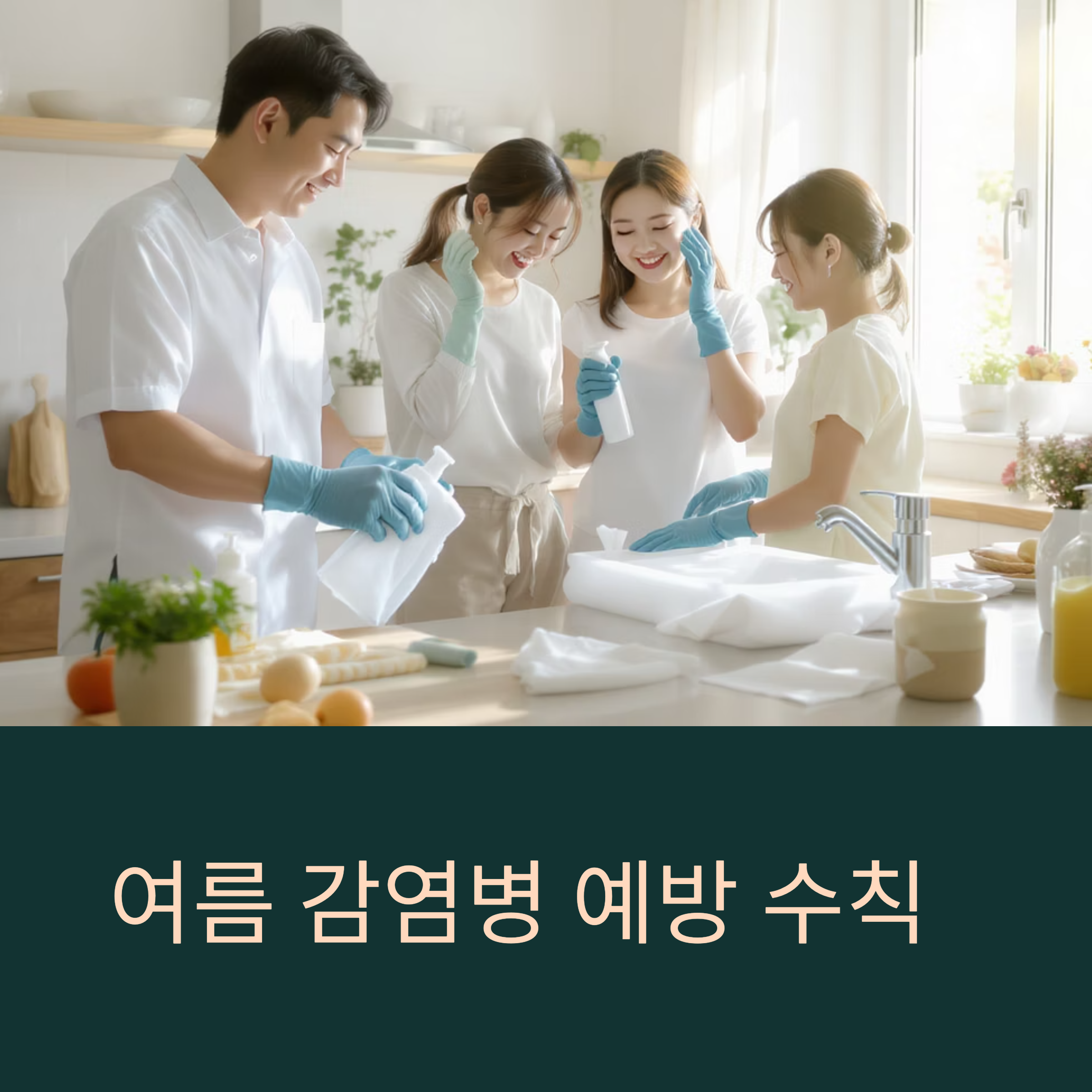 여름 감염병 예방 수칙