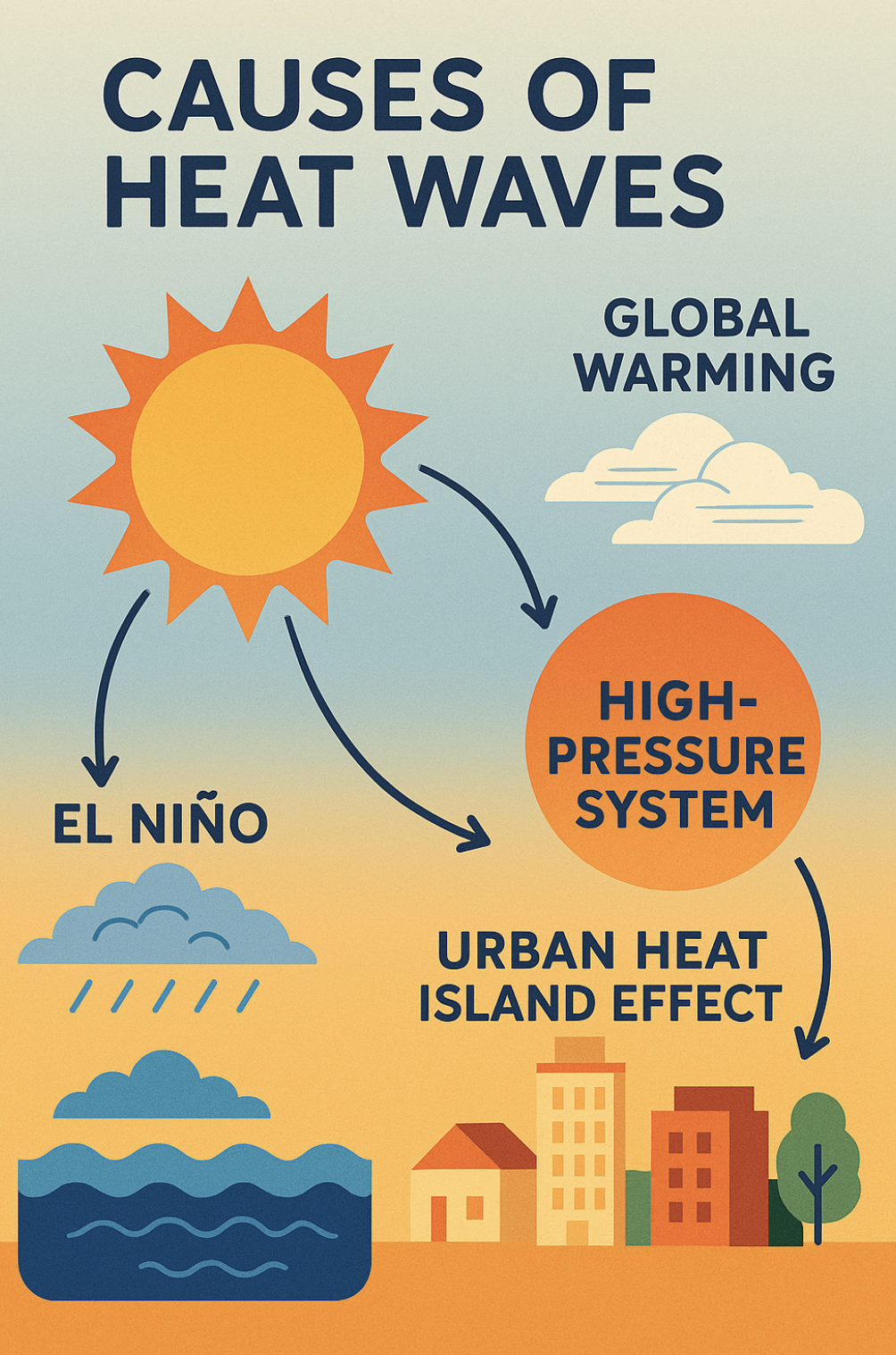 폭염의 원인은 무엇인가? 2025 기록적 폭염과 기후변화·열섬현상 완전 분석
