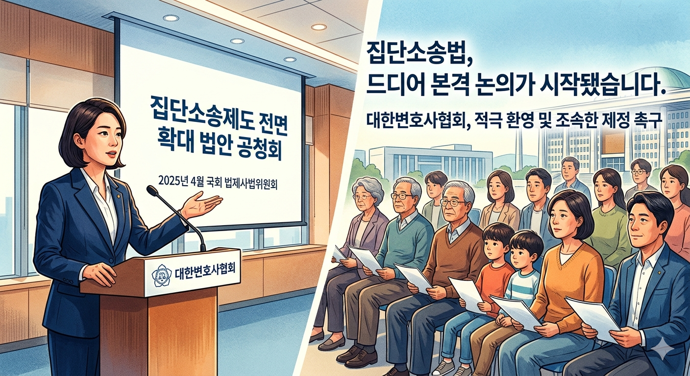 집단소송법 확대법안 본격화