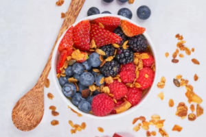 딸기와 블루베리 등 베리류