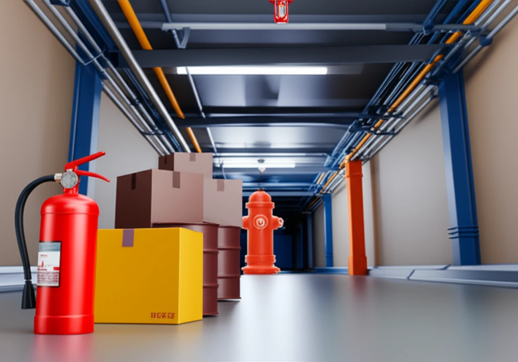 위험물 저장소 관리 기준과 소방 시설..