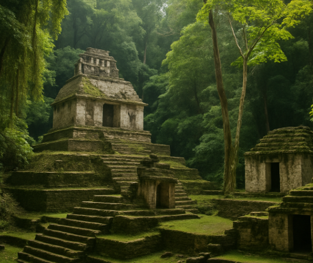 열대우림 속의 문명의 흔적