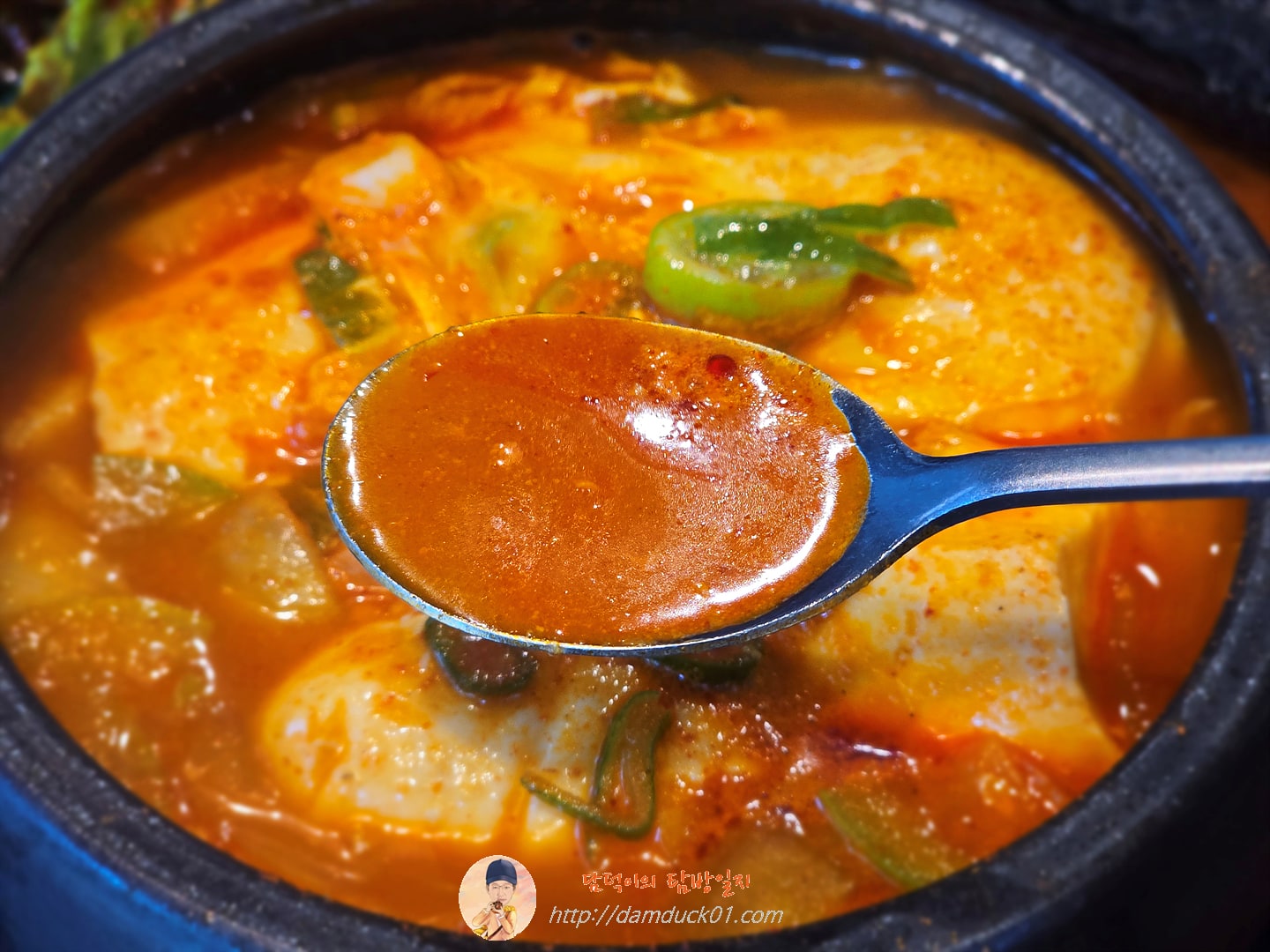 찌개정식(고기듬뿍순두부찌개)