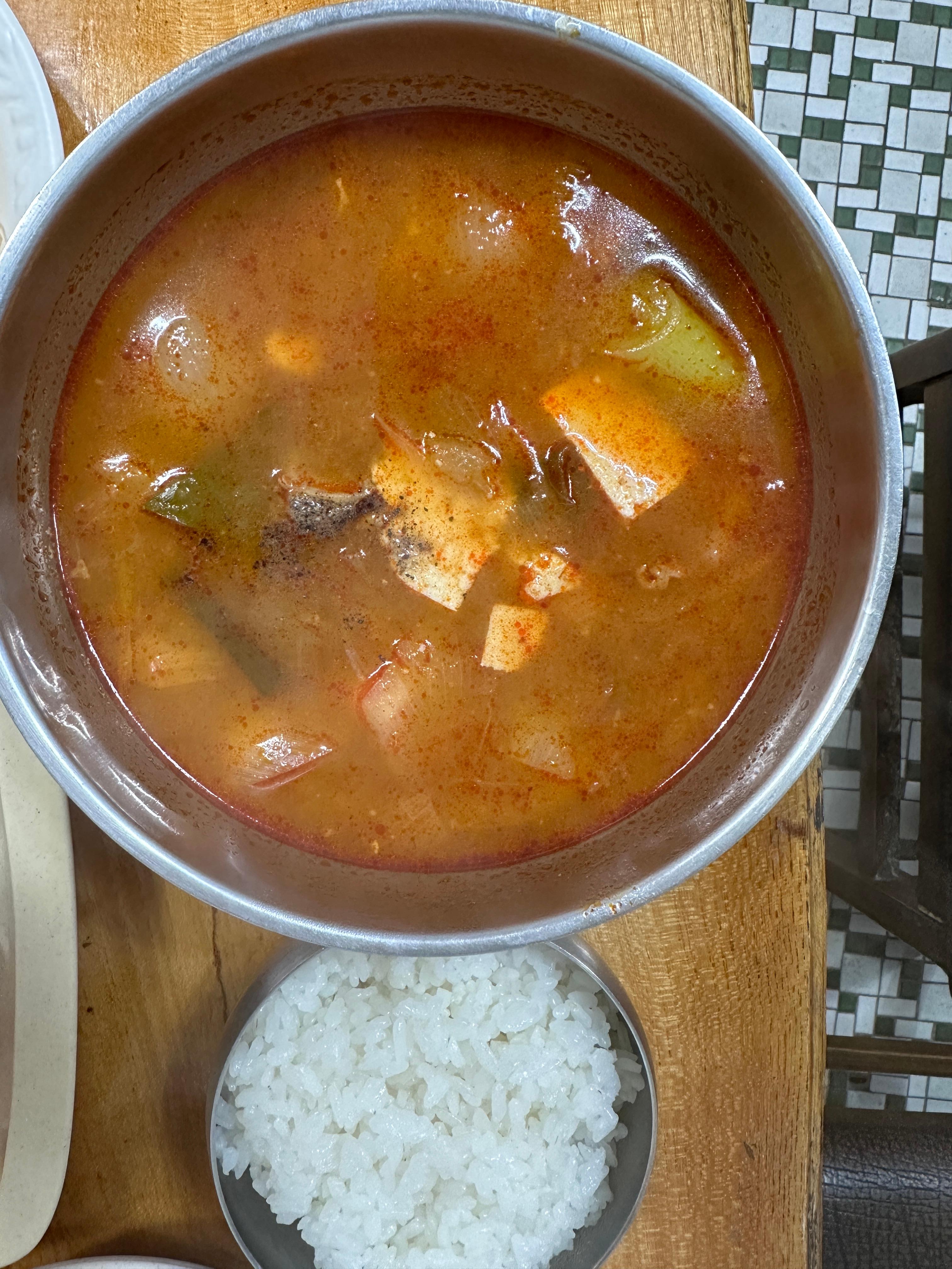 영해식당 소고기찌개